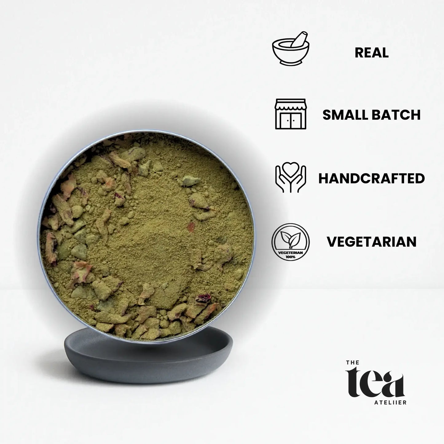 Matcha Pistachio Ingredients by The Tea Ateliier