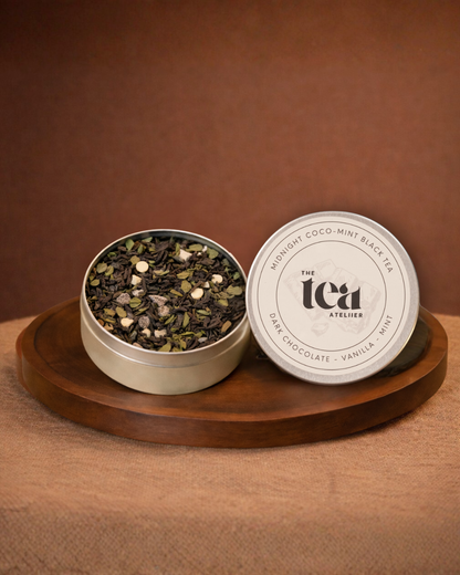 MIDNIGHT COCOA MINT BLACK TEA